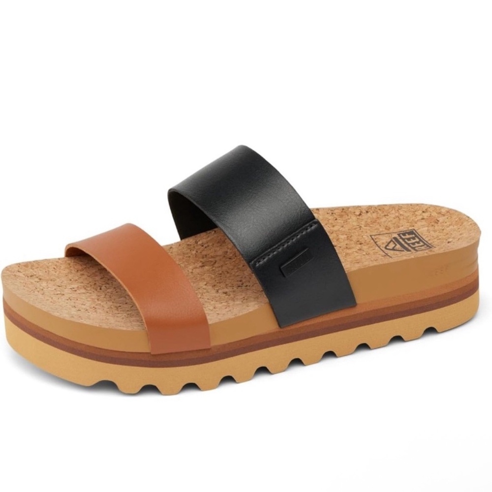 Reef Cushion Vista Hi Slides Women Sandals